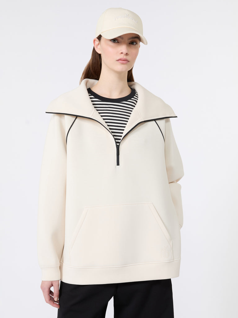 max mara سويت شيرت من جيرسيه سكوبا