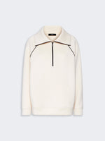 Scuba Jersey Sweatshirt for Women - Ivory - Max Mara KSA
