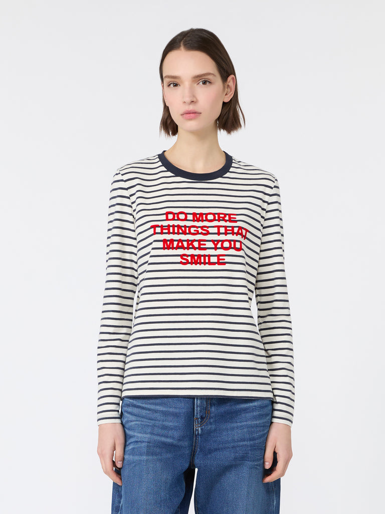 max mara regular fit stretch jersey t-shirt