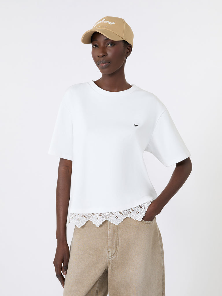 max mara boxy-fit cotton t-shirt