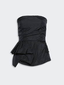 max mara taffeta corset top for women
