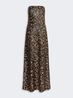 Max Mara Embroidered and sequinned tulle bustier dress for Women