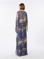 max mara printed silk kaftan dress for women