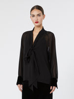 Max Mara Silk georgette blouse for Women