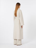 Wool robe coat