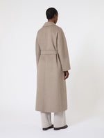 Wool robe coat
