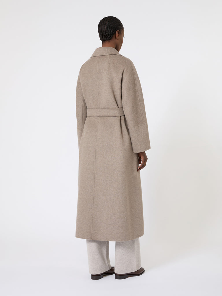 Wool robe coat