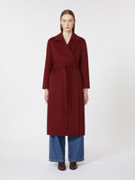 Wool robe coat