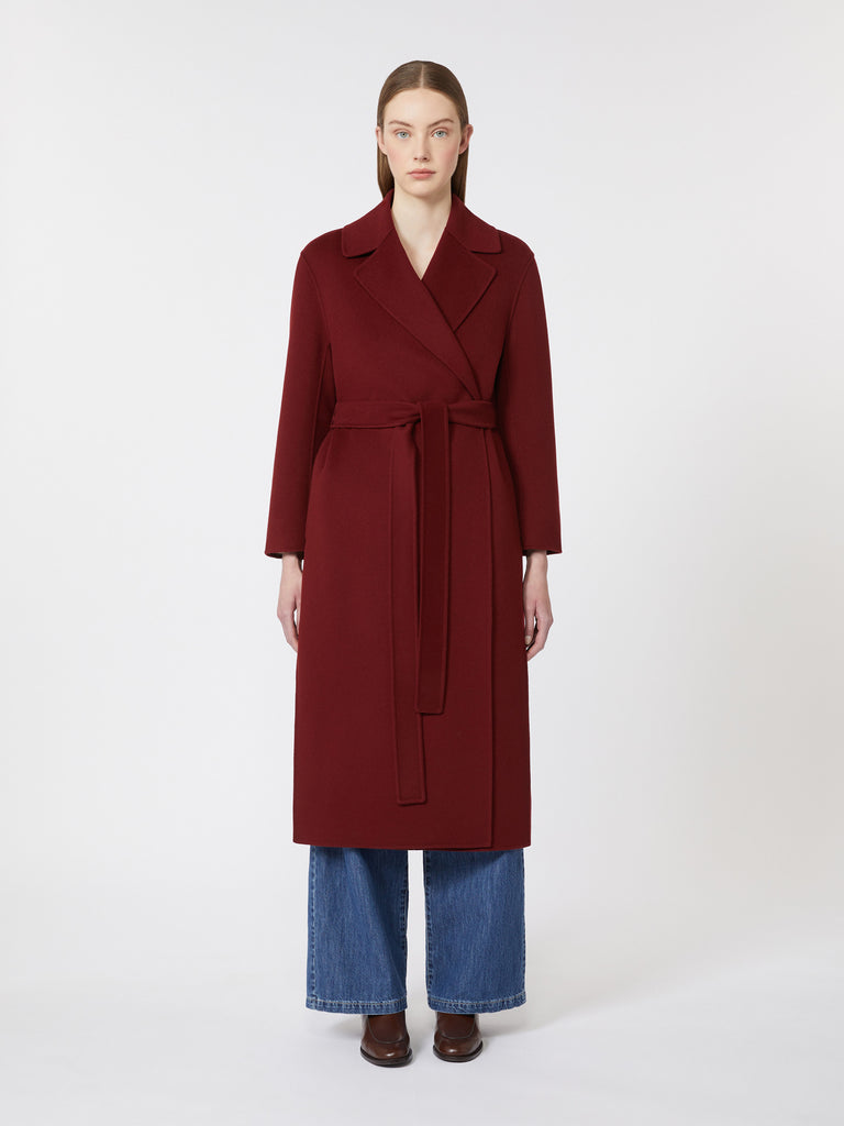 Wool robe coat