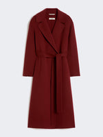 Wool robe coat