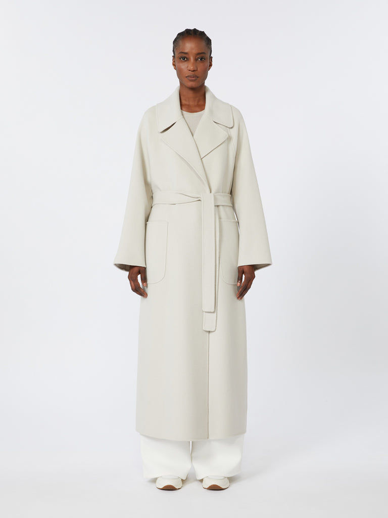 Wool robe coat