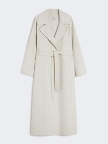 Wool robe coat