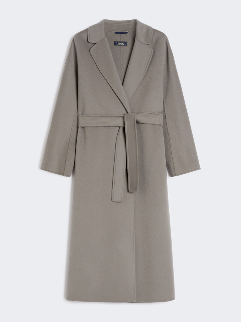 Wool broadcloth midi coat