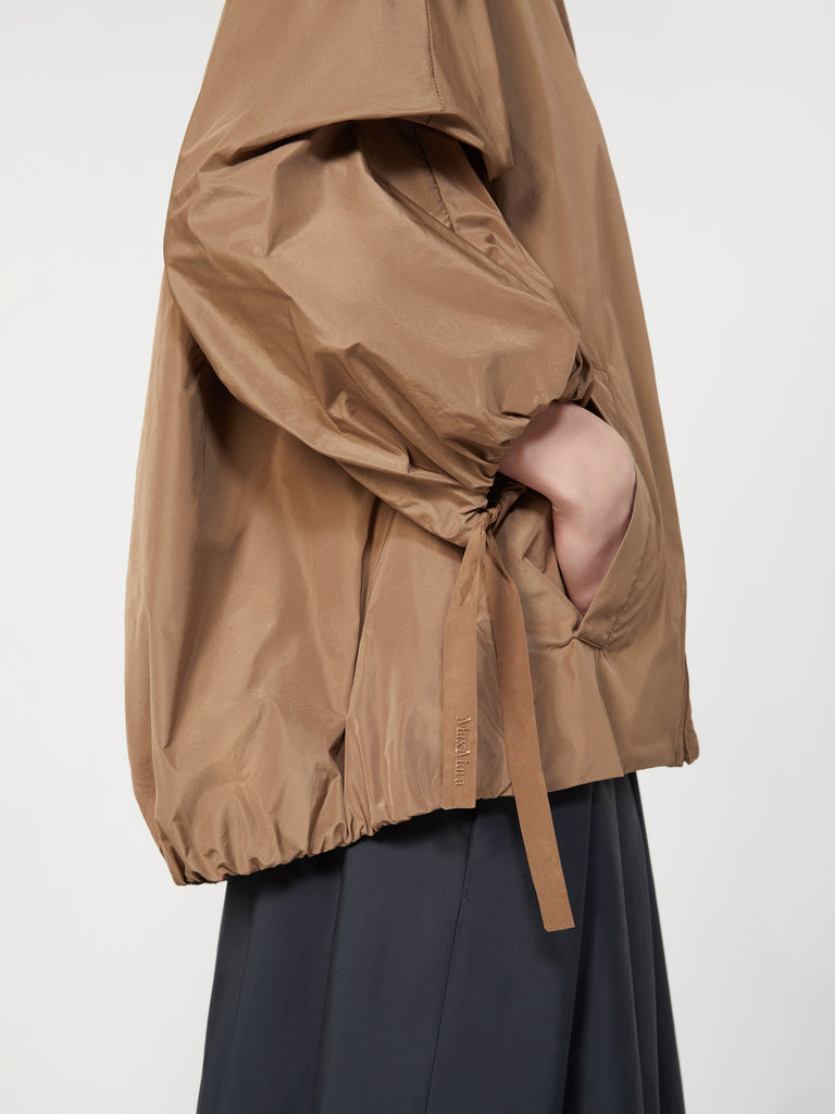 max mara water-repellent taffeta jacket