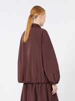 max mara water-repellent taffeta bomber jacket for women