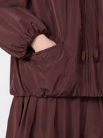max mara water-repellent taffeta bomber jacket for women