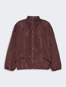 max mara water-repellent taffeta bomber jacket for women