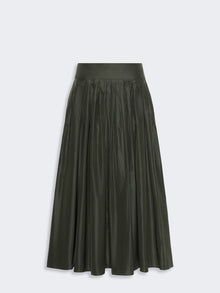 max mara taffeta pleated skirt for women