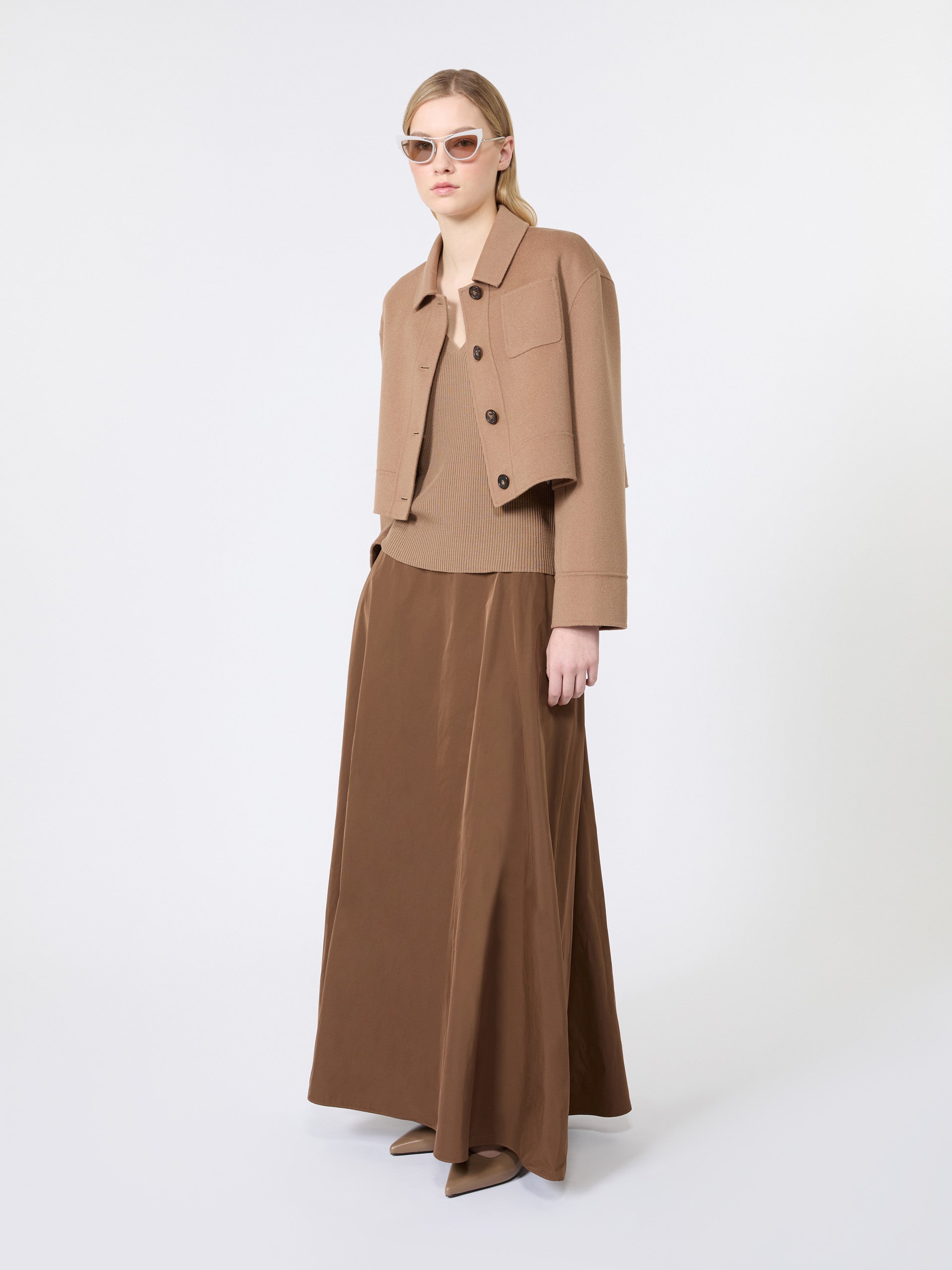 Radzmir Flared Skirt for Women - Honey - Max Mara KSA