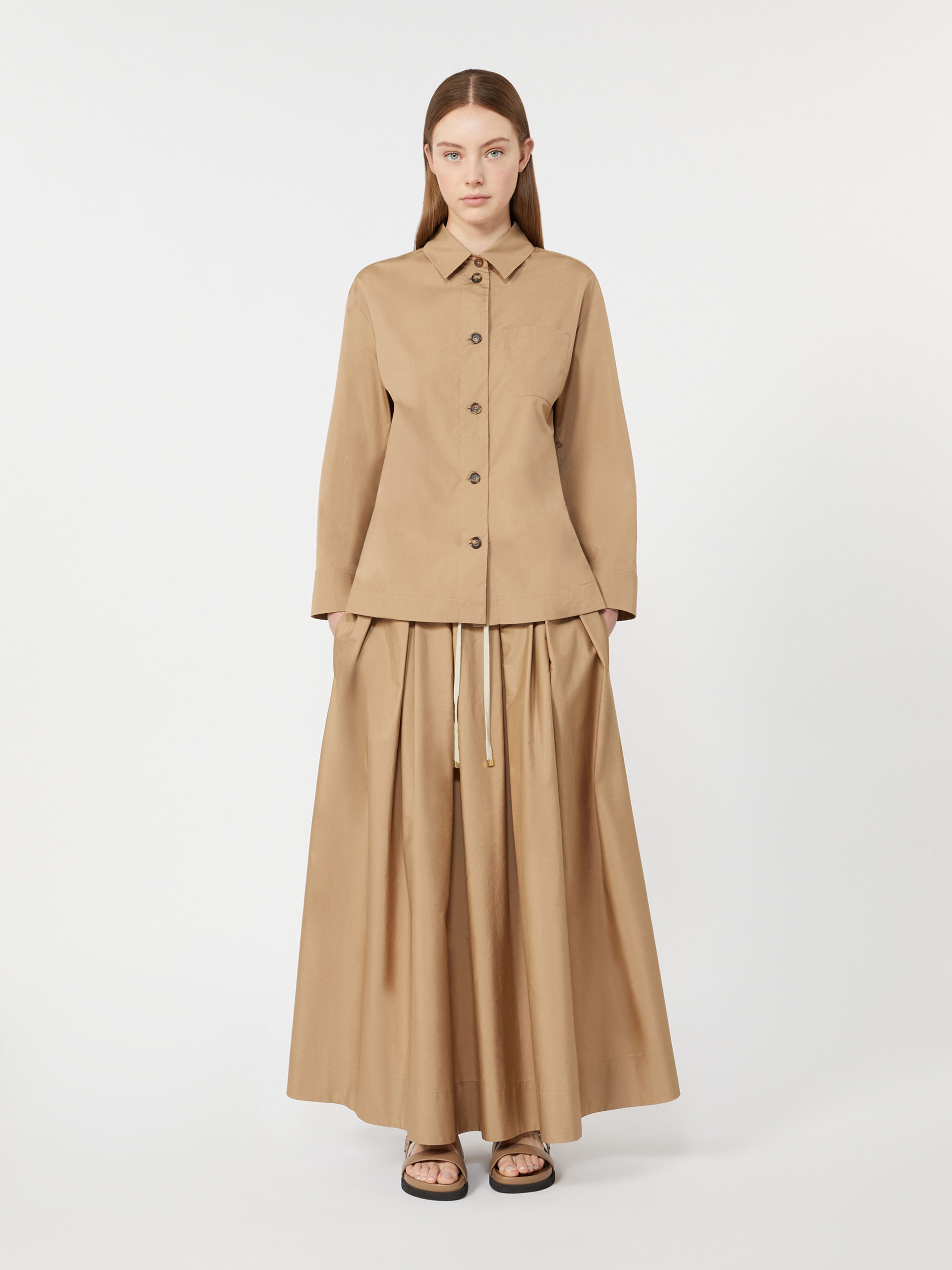 max mara poplin shirt for women