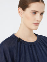 Lightweight denim blouse