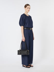 Lightweight denim blouse