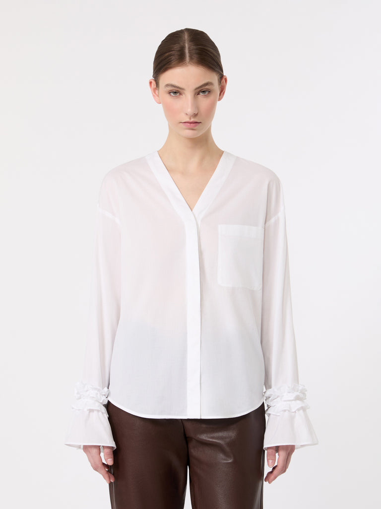 max mara cotton muslin shirt