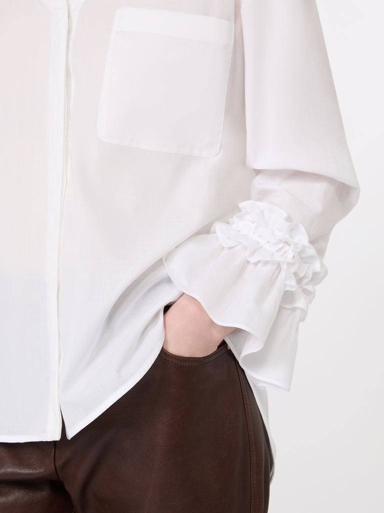max mara cotton muslin shirt