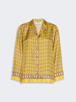 max mara printed silk shirt for women