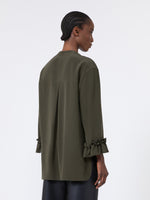 max mara silk crêpe de chine shirt for women