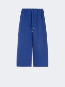 max mara linen drawstring trousers for women