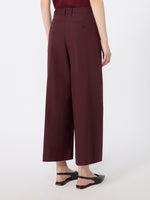 max mara cotton poplin trousers for women