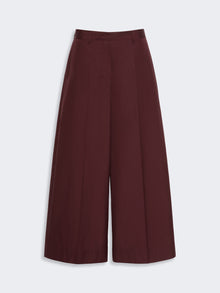 max mara cotton poplin trousers for women