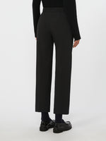 Slim gabardine trousers