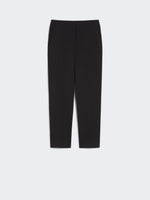 Slim gabardine trousers