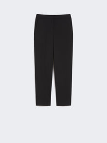 Slim gabardine trousers
