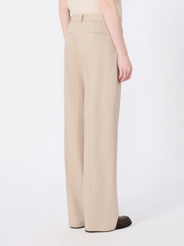 max mara regular-fit wool trousers