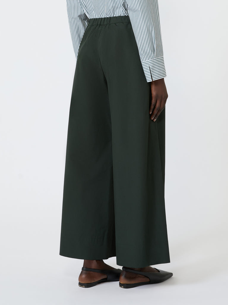 max mara بنطال جوغر من بوبلين القطن