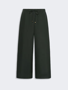 max mara cotton poplin jogging trousers for women