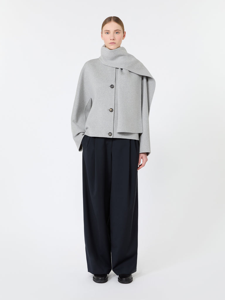 max mara بنطال من القماش الصوفي