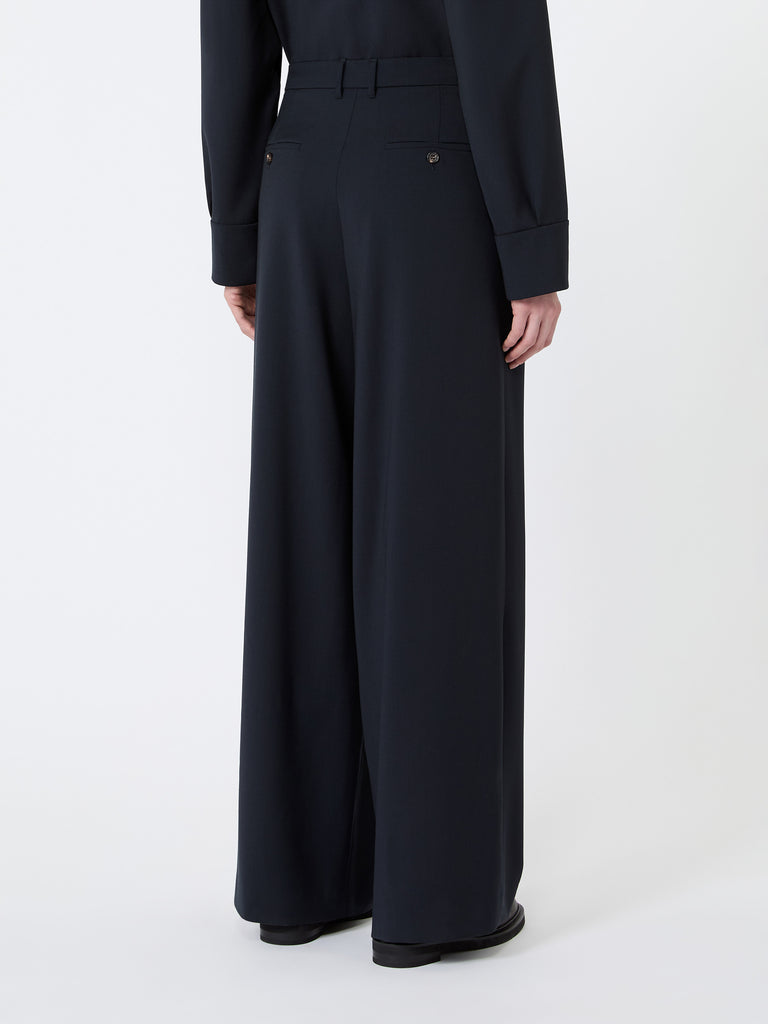 max mara بنطال من القماش الصوفي