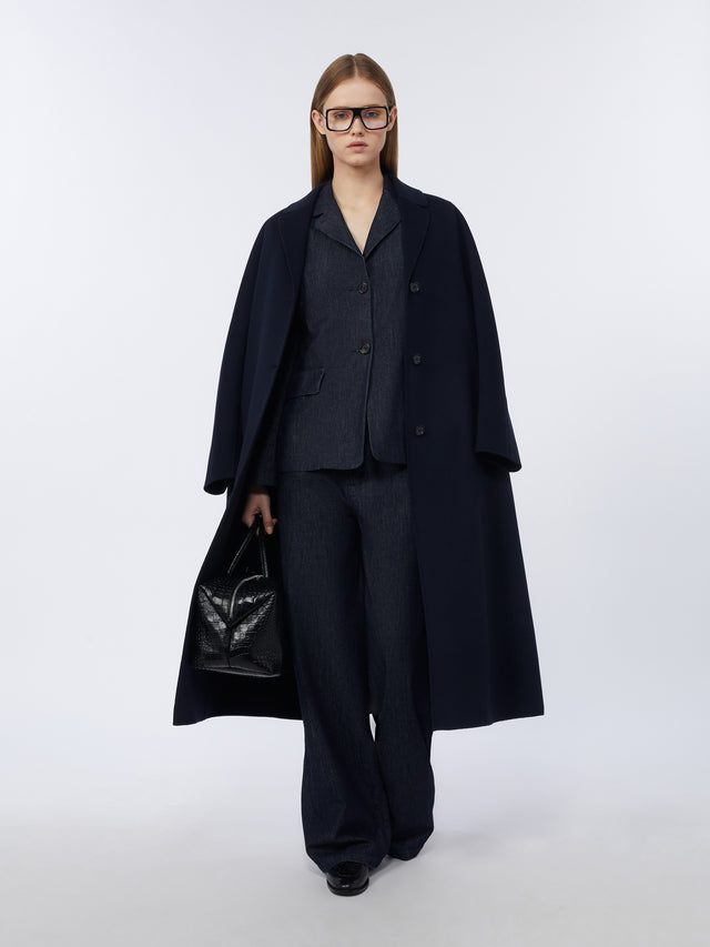 max mara straight-fit cotton denim jeans for women