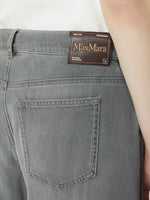 max mara denim barrel-leg jeans for women