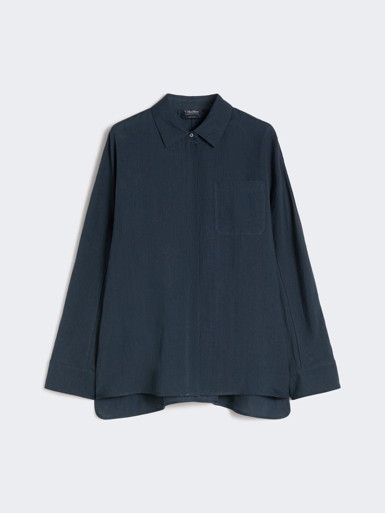 max mara linen canvas shirt