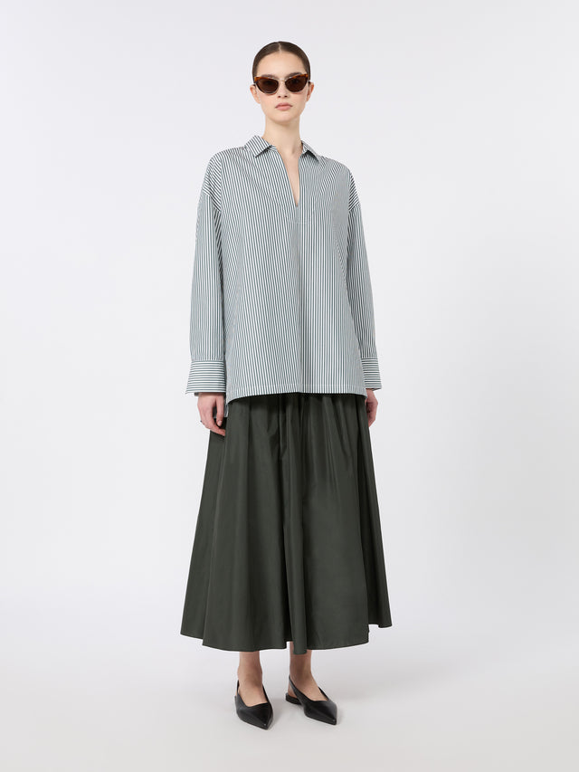 max mara cotton poplin blouse for women