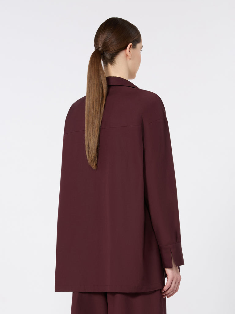 max mara cotton poplin blouse