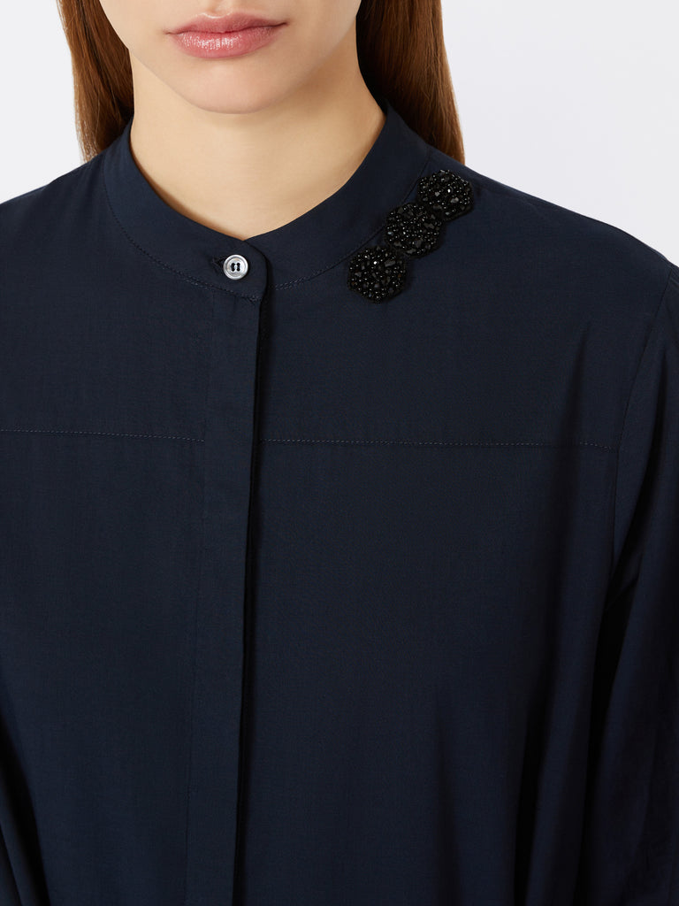 Long cotton voile dress