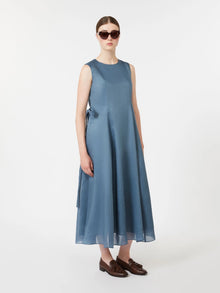 max mara long ramie dress for women