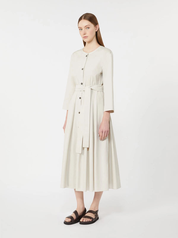 max mara cotton poplin dress for women