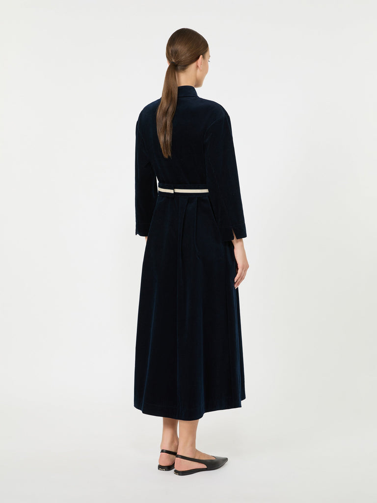 max mara corduroy shirt dress